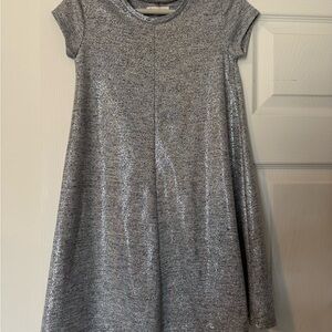 Tucker + Tate Shimmering Gray Kids Dress